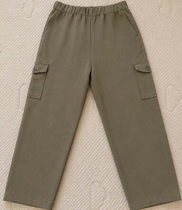 Ophelia Roe Pants - Ophelia Roe Women’s Size 12 Olive Green Cargo Pants Elastic Waist Utility Casual